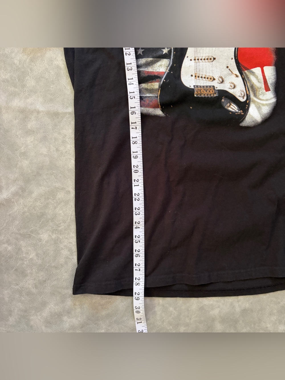 Eric Clapton black oversized short sleeve band tee guitar graphic - Picture 8 of 8